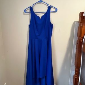 Royal blue dress